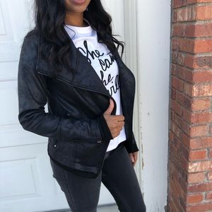 VICI faux leather jacket